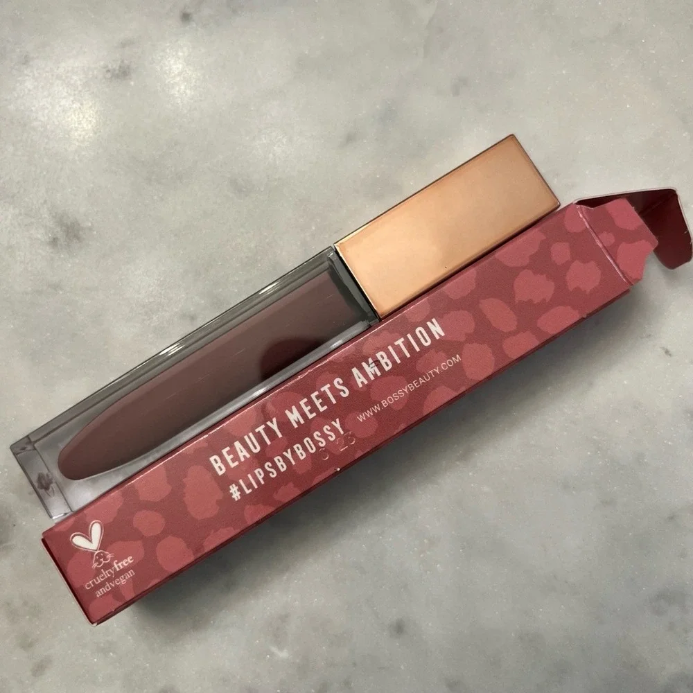 Bossy‎ PURPOSEFUL Lip Gloss Power Woman Essentials Cosmetics Makeup New NIB NWT